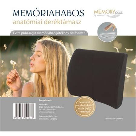 Memóriahabos anatómiai deréktámasz